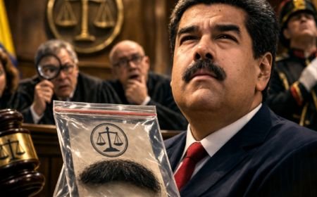 El juicio contra Nicolás Maduro empieza con una prueba insólita: su bigote