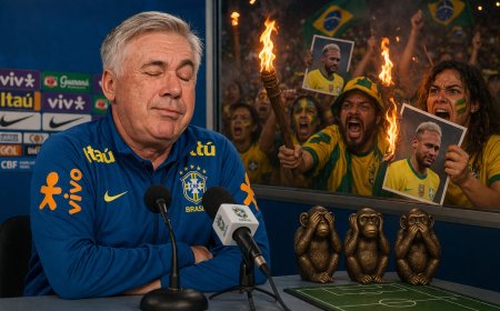 Ancelotti evita hablar de Neymar pese a los reclamos de los hinchas brasileños y descubre que el silencio también cuenta como táctica