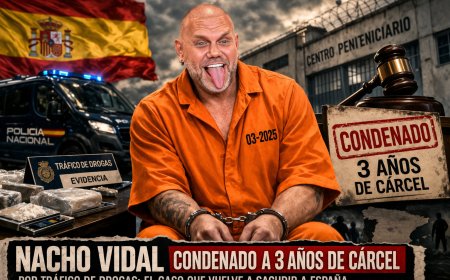 Nacho Vidal condenado a 3 años de cárcel por tráfico de drogas: el caso que vuelve a sacudir a España