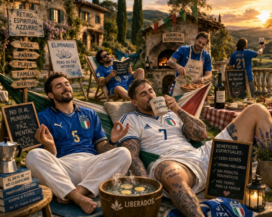 Italia queda fuera del Mundial por tercera vez consecutiva y el país descubre las ventajas espirituales de no clasificarse