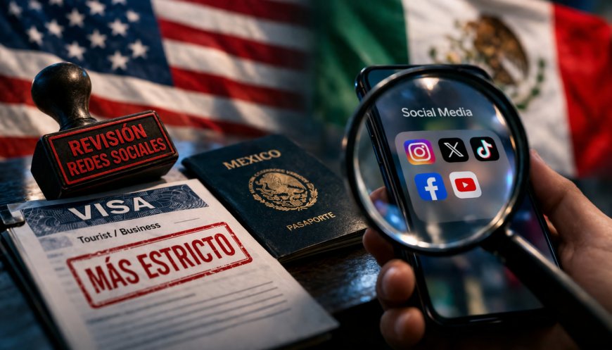 EEUU revisará redes sociales para otorgar visas en México: el nuevo filtro digital