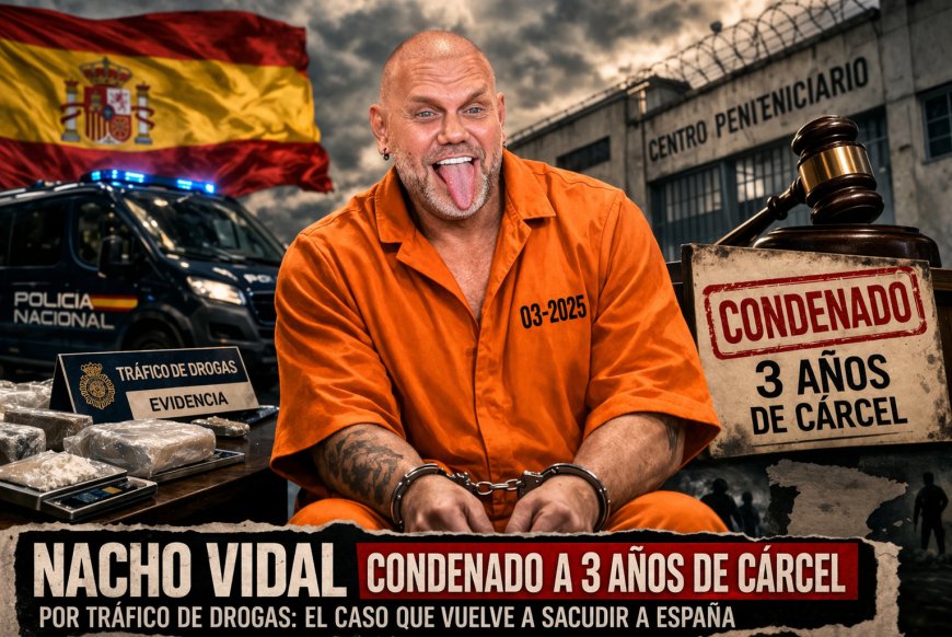Nacho Vidal condenado a 3 años de cárcel por tráfico de drogas: el caso que vuelve a sacudir a España