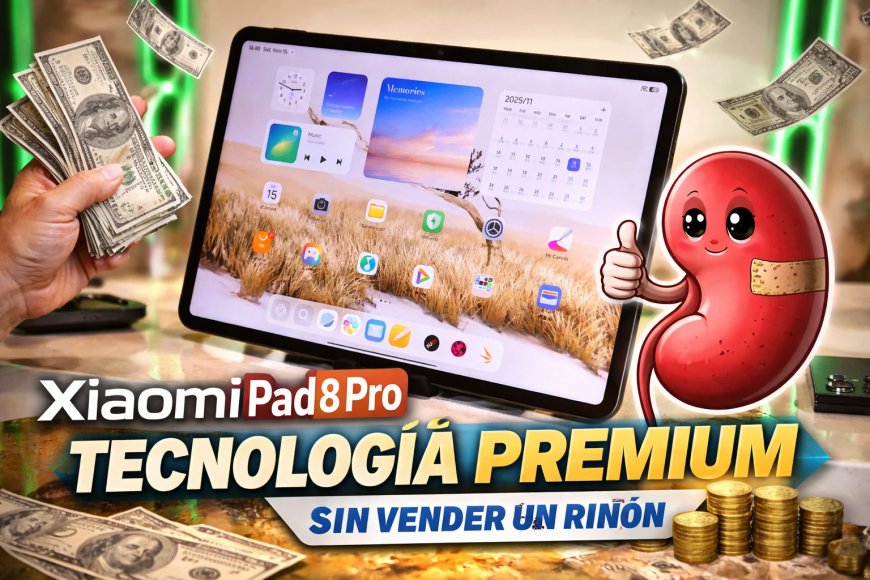 Xiaomi Pad 8 Pro: la tablet de gama alta que demuestra que no necesitas vender un riñón para tener tecnología premium